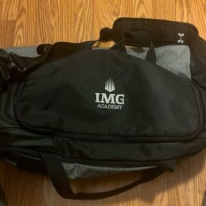 (EXCLUSIVE) IMG Academy Under Amour duffel bag